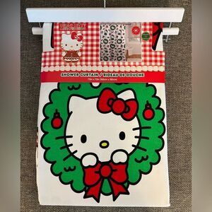 Hello Kitty Christmas Shower Curtain